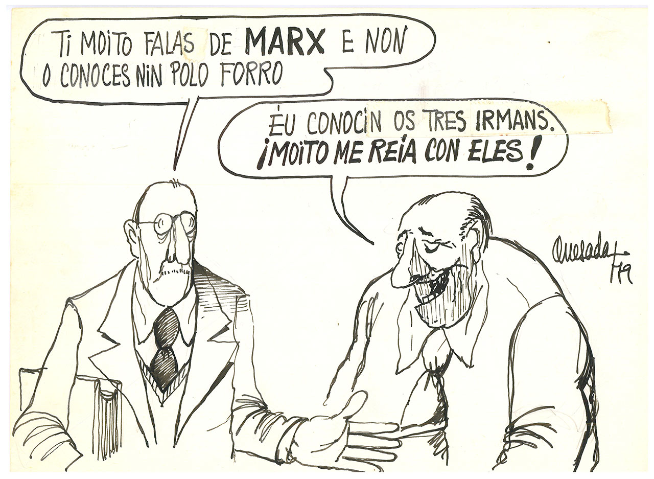 Moito falas de Marx - Quesada